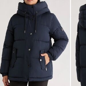 Michael kors Hooded Puffer Jacket with Bib